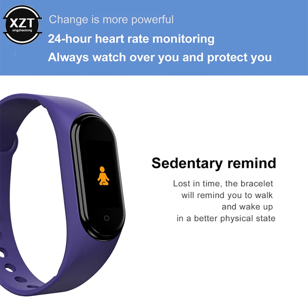 Digital Smartwatch – Waterproof Bluetooth Health & Fitness Monitor