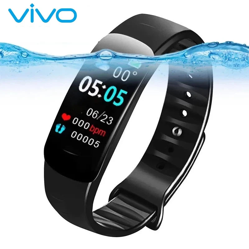 VIVO C1 Plus Smart Watch – Fitness Tracker with Heart Rate & Blood Pressure