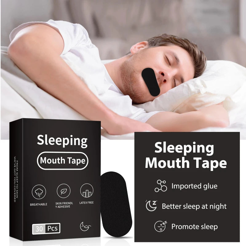Anti-Snoring Mouth Tape – Medical Grade Sleep Breath Strips