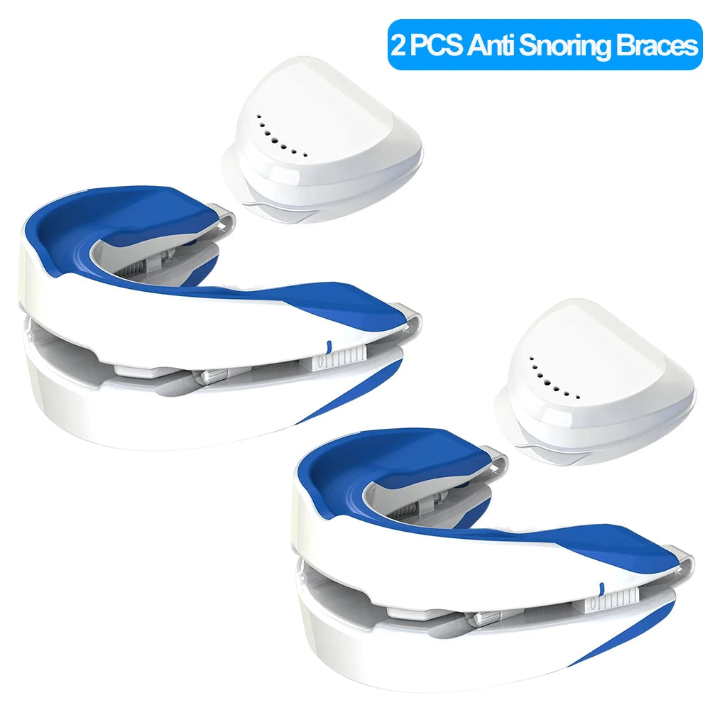 Adjustable Anti-Snoring Mouthpiece – Night Teeth Guard & Sleep Aid