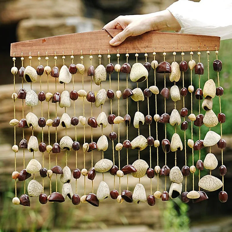 Natural Handbell – Handmade Fruit Shell Meditation & Sound Healing Chime