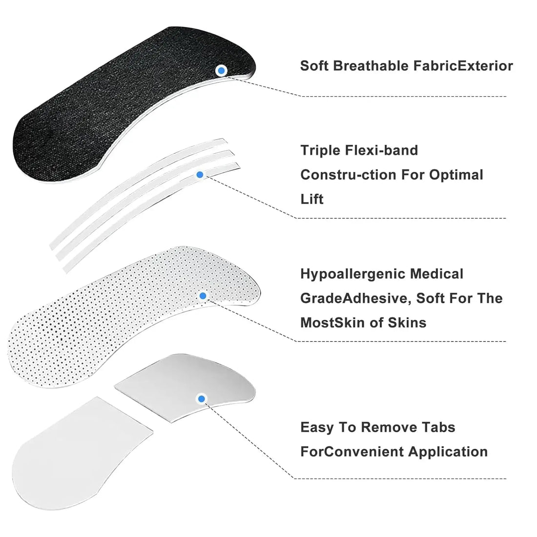 Anti-Snoring Nose Strips – Breathing Correction & Nasal Expansion Patches