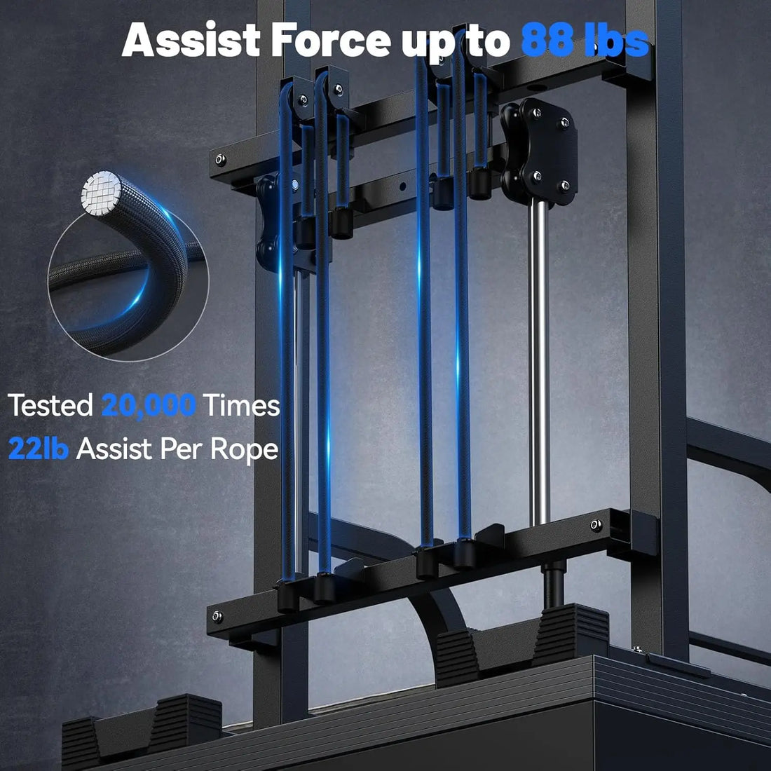 Power Tower Pull-Up Bar Station – 450LBS Heavy Duty Dip & Strength Trainer