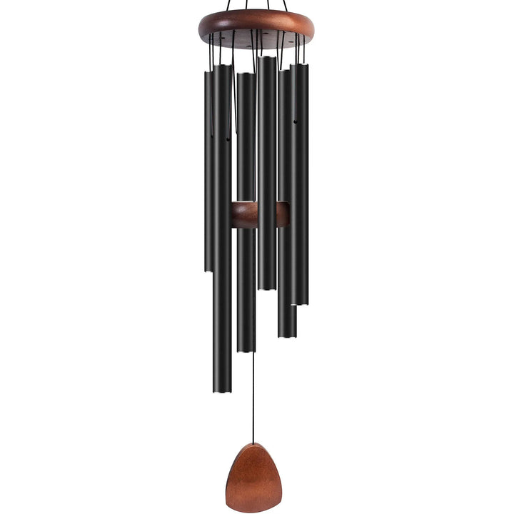 37 Inch Aluminum Wind Chimes – 6 Tube Windbell for Garden & Meditation