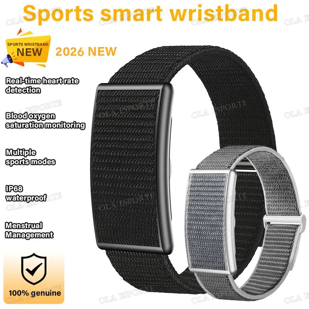 2026 Sport Fitness Tracker Smart Bracelet – Heart Rate & Sleep Monitor