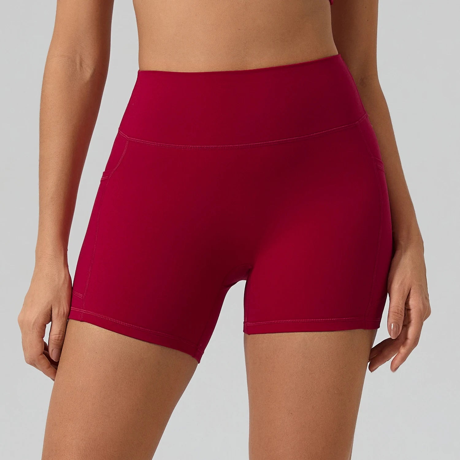 Hearuisavy Women’s Sports Shorts – Quick-Dry Gym & Running Shorts with Pockets
