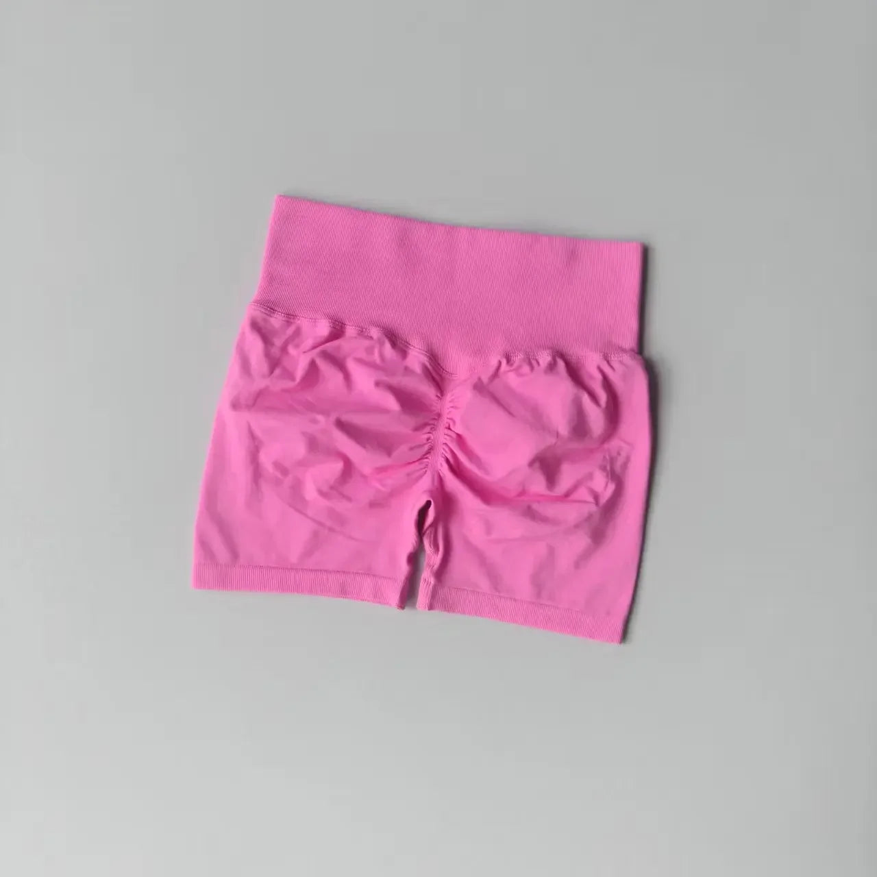 Peach Hip Lifting Sports Shorts – High Waist Slimming Running Shorts