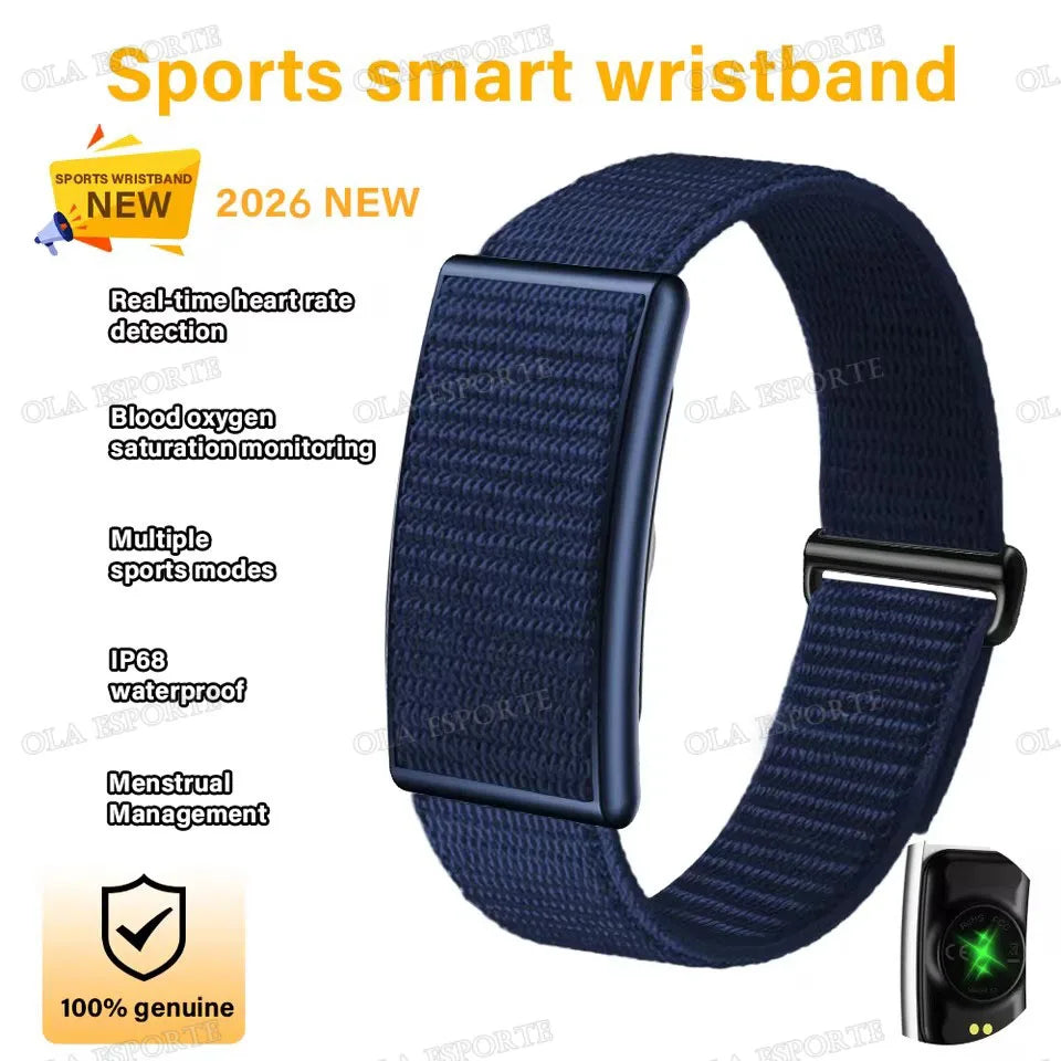 2026 Sport Fitness Tracker Smart Bracelet – Heart Rate & Sleep Monitor