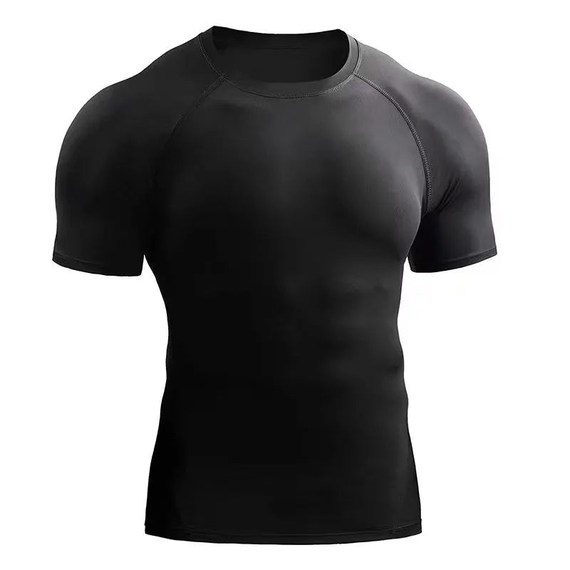 Men’s Quick-Dry Sports T-Shirt – Running & Training Fitness Top