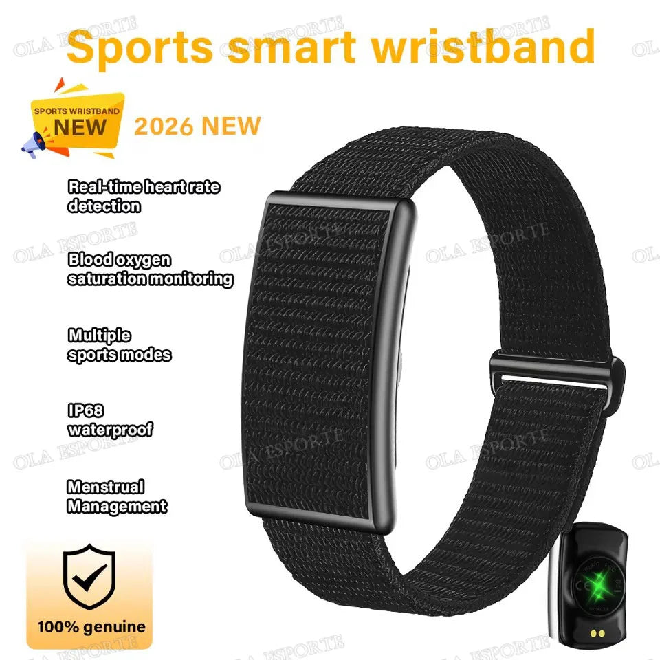 2026 Sport Fitness Tracker Smart Bracelet – Heart Rate & Sleep Monitor