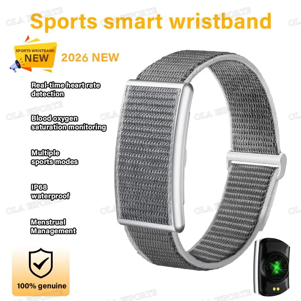 2026 Sport Fitness Tracker Smart Bracelet – Heart Rate & Sleep Monitor