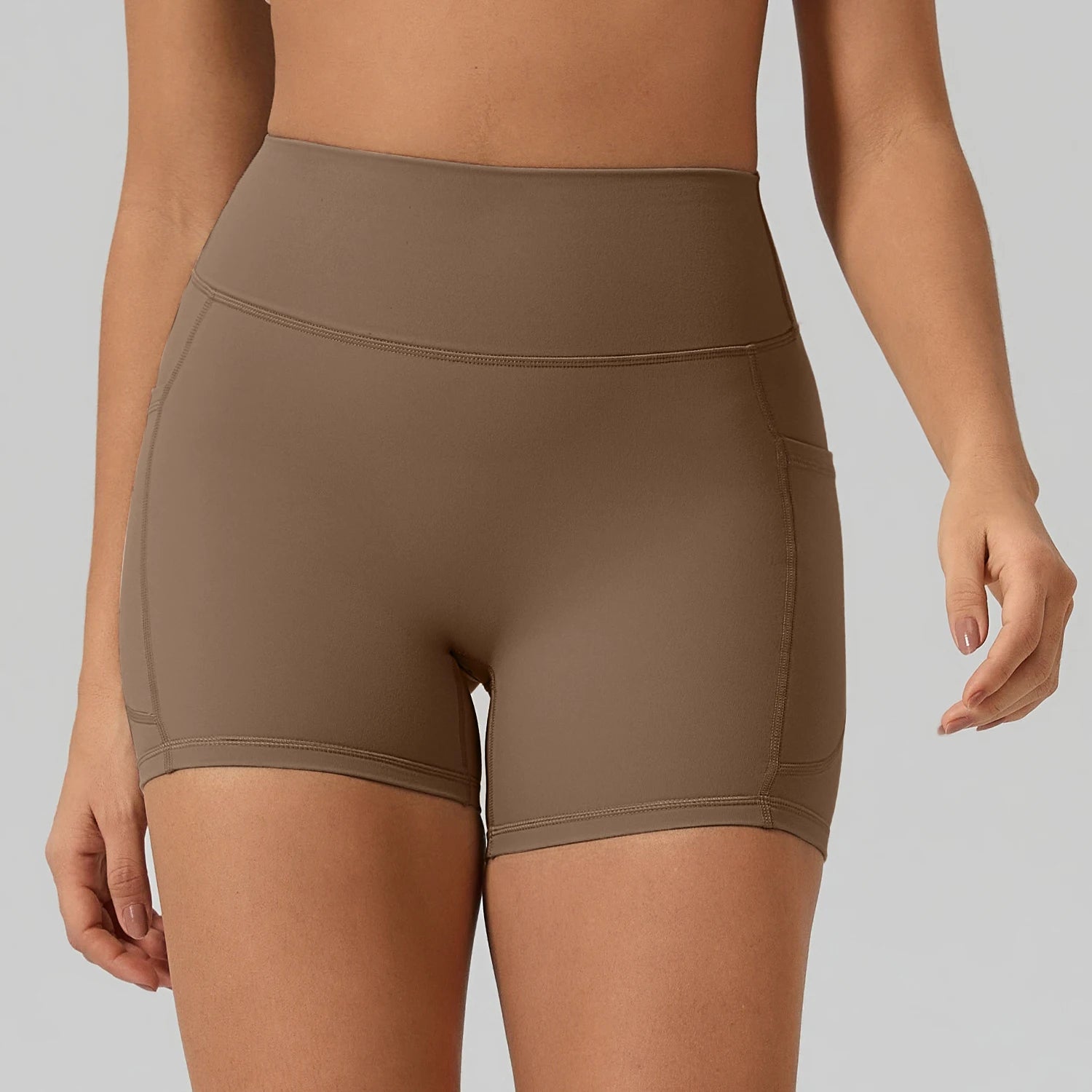 Hearuisavy Women’s Sports Shorts – Quick-Dry Gym & Running Shorts with Pockets
