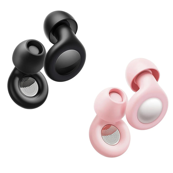 Reusable Silicone Ear Plugs – 25dB Noise Cancelling Sleep Earplugs (8 Tips)