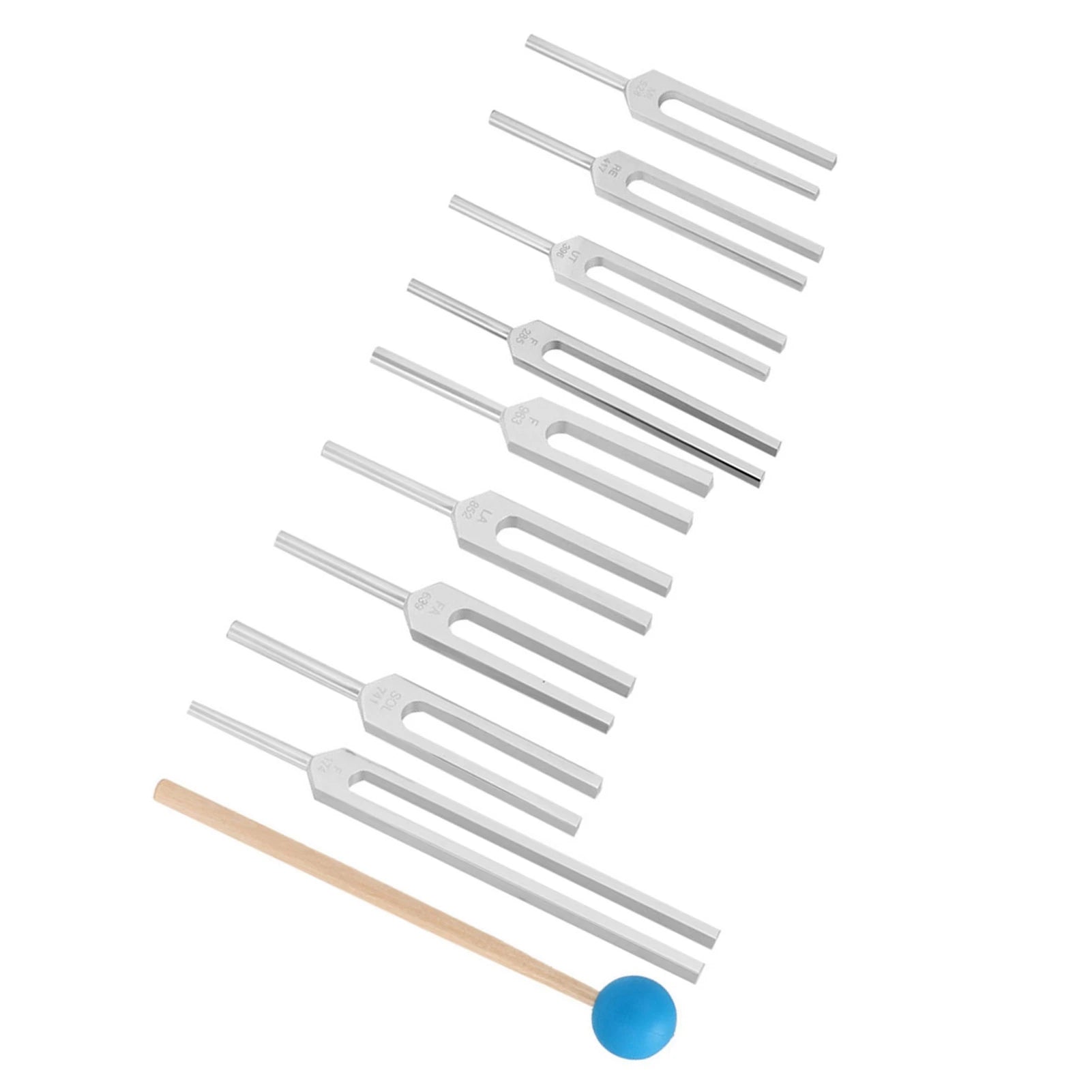 Aluminum Alloy Tuning Fork Set – Chakra Healing & Meditation Therapy
