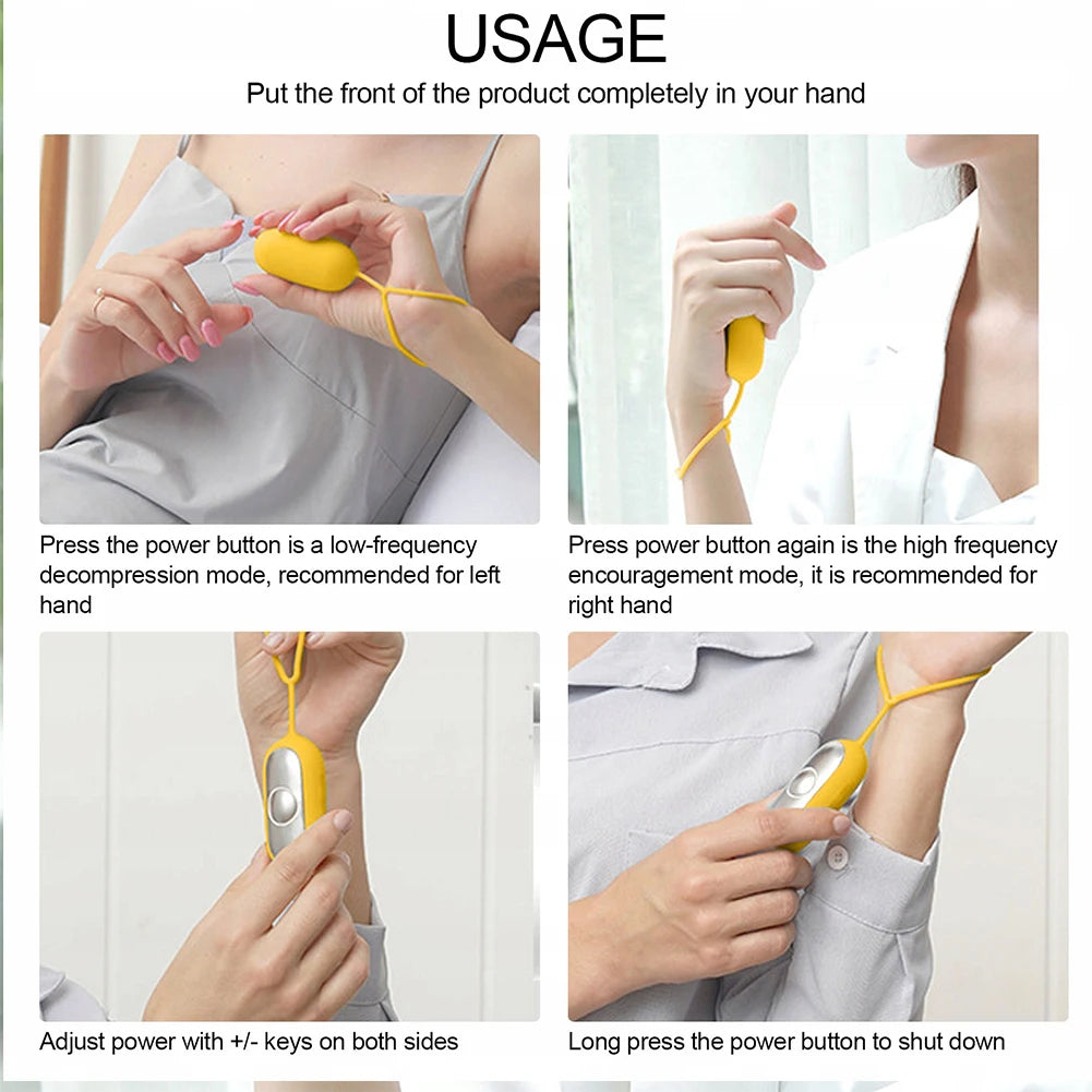 Sleep Aid Device – Handheld Micro-Current Relaxation & Anxiety Relief Tool
