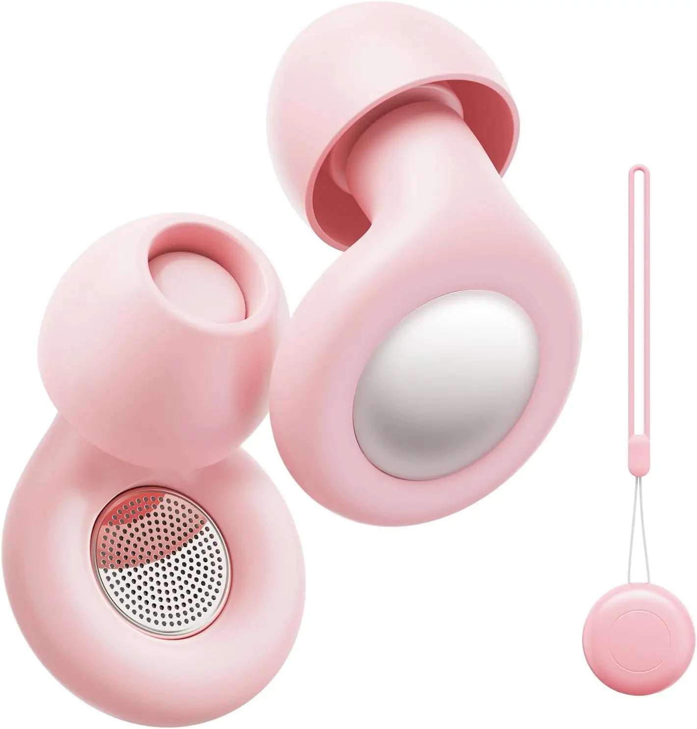 Reusable Silicone Ear Plugs – 25dB Noise Cancelling Sleep Earplugs (8 Tips)