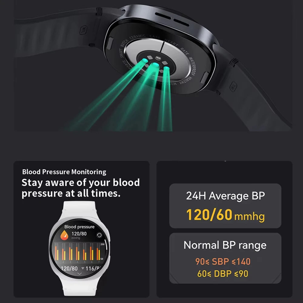 8 Mini Smart Watch – AMOLED HD, Bluetooth Call & GPS Fitness Tracker