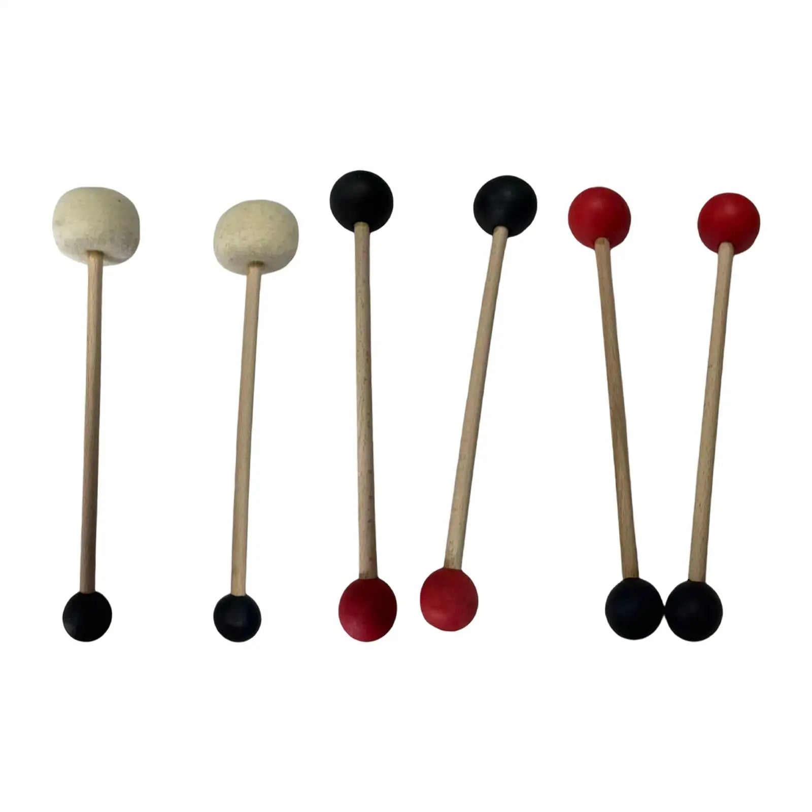 Double-Headed Sound Bowl Mallet – Wood Handle Meditation Accessory