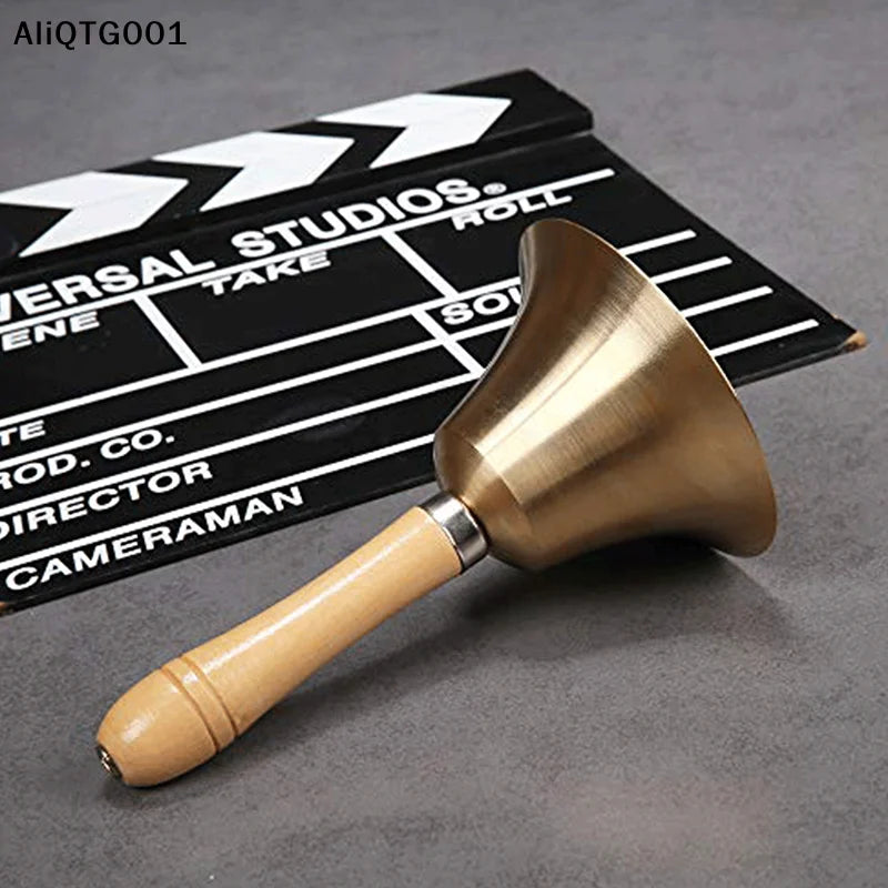 Super Loud Solid Brass Hand Bell – Call Bell for Home, Seniors & Meditation