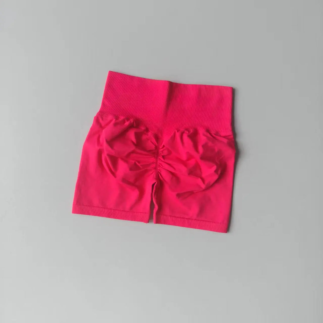 Peach Hip Lifting Sports Shorts – High Waist Slimming Running Shorts