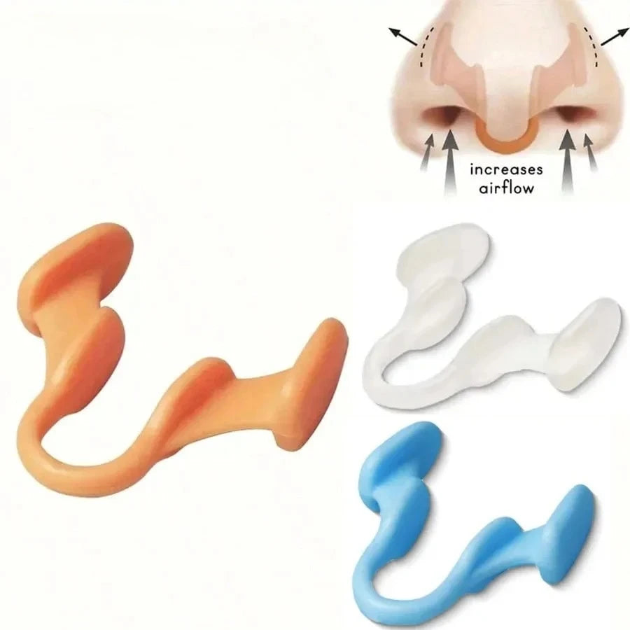 Anti-Snoring Nose Clip – Soft Nasal Dilator (2–10 Pack)