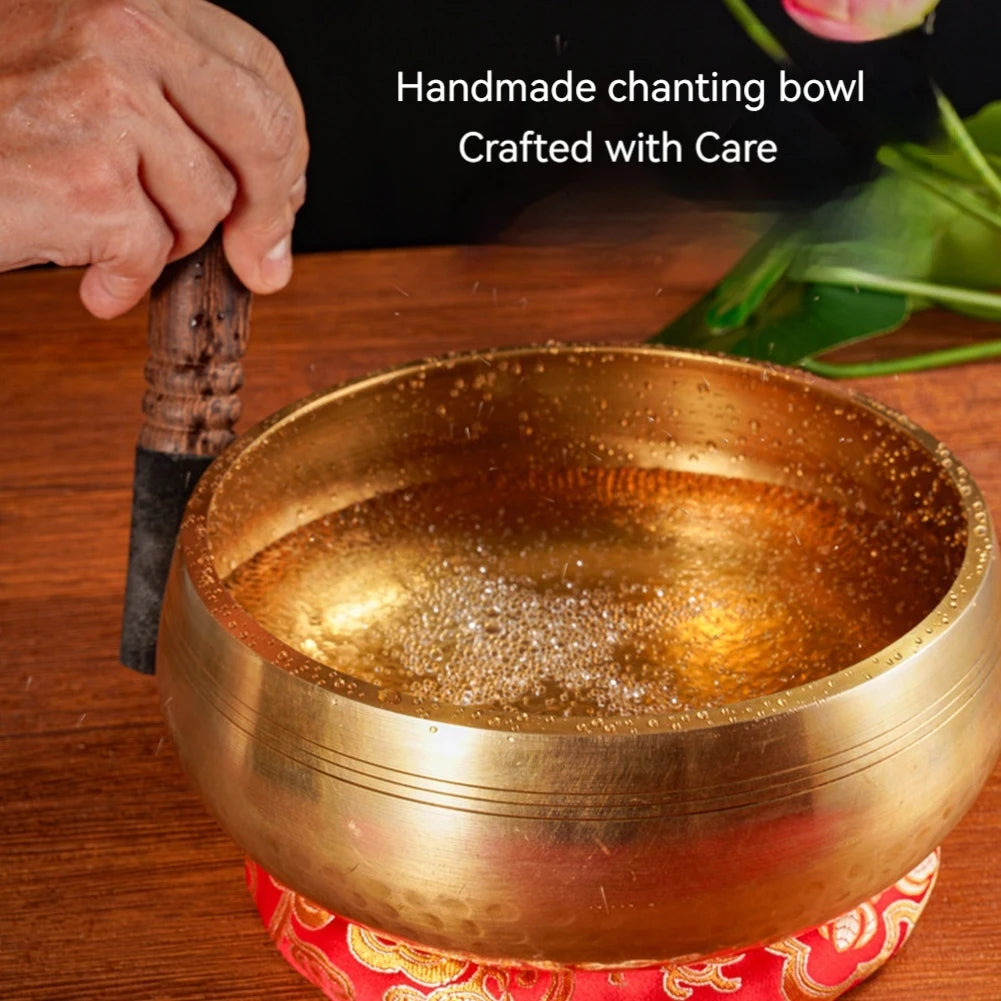 Tibetan Singing Bowl Set – Meditation Sound Bowl for Yoga & Chakra Healing