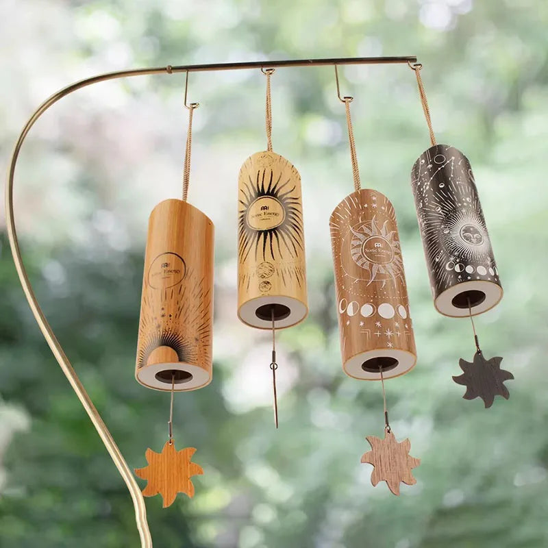 Bamboo Chord Wind Chime – Meditation Sound Healing & Courtyard Wind Bell