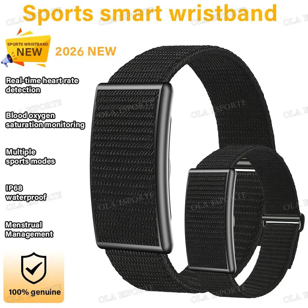 2026 Sport Fitness Tracker Smart Bracelet – Heart Rate & Sleep Monitor