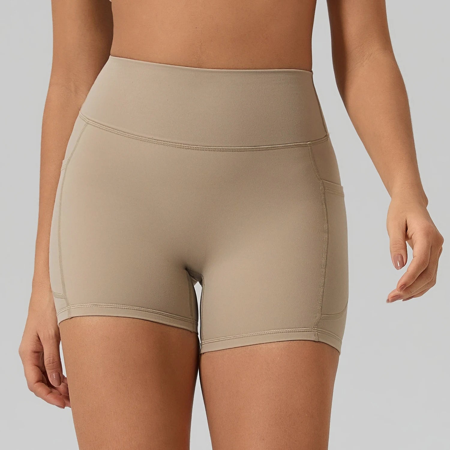 Hearuisavy Women’s Sports Shorts – Quick-Dry Gym & Running Shorts with Pockets