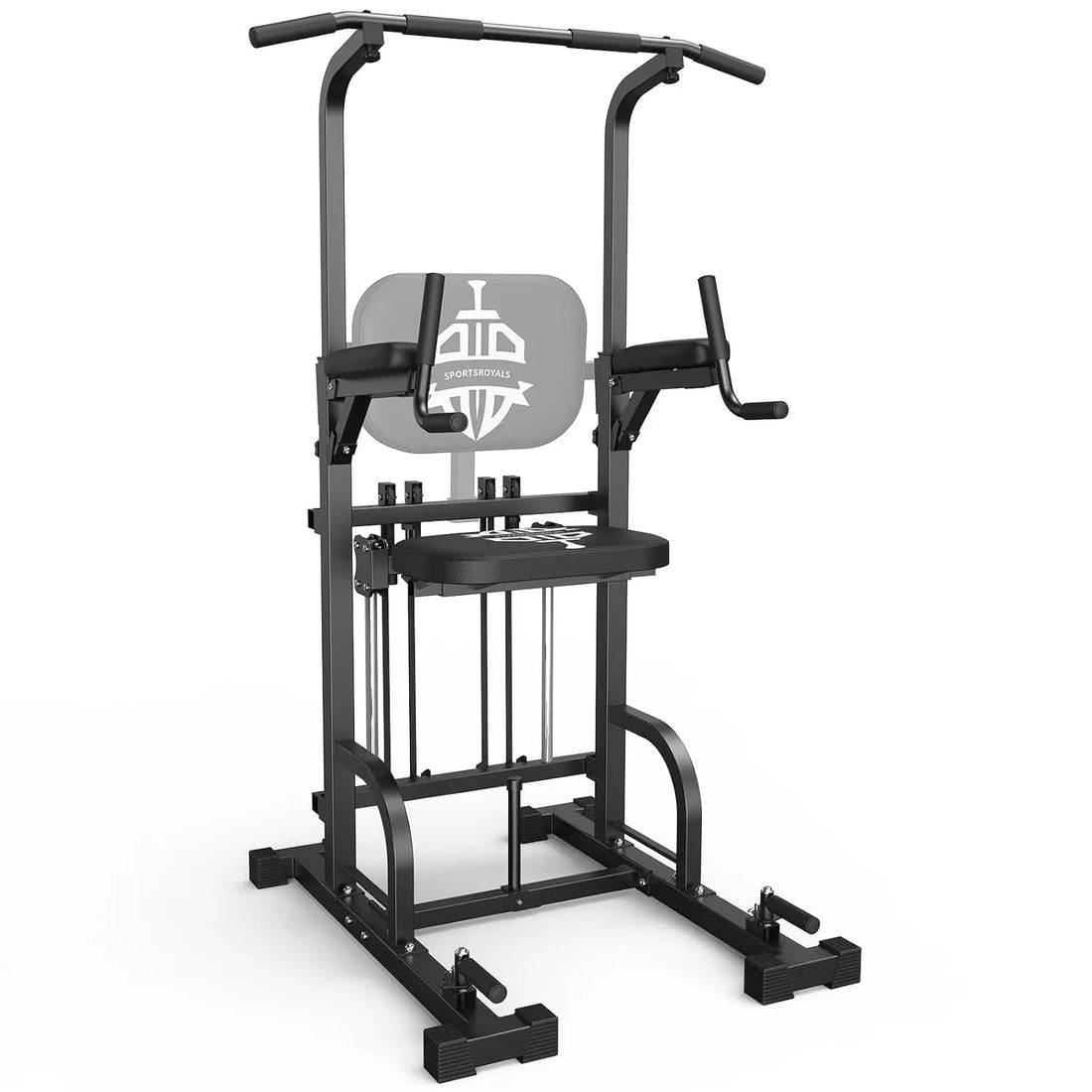 Power Tower Pull-Up Bar Station – 450LBS Heavy Duty Dip & Strength Trainer