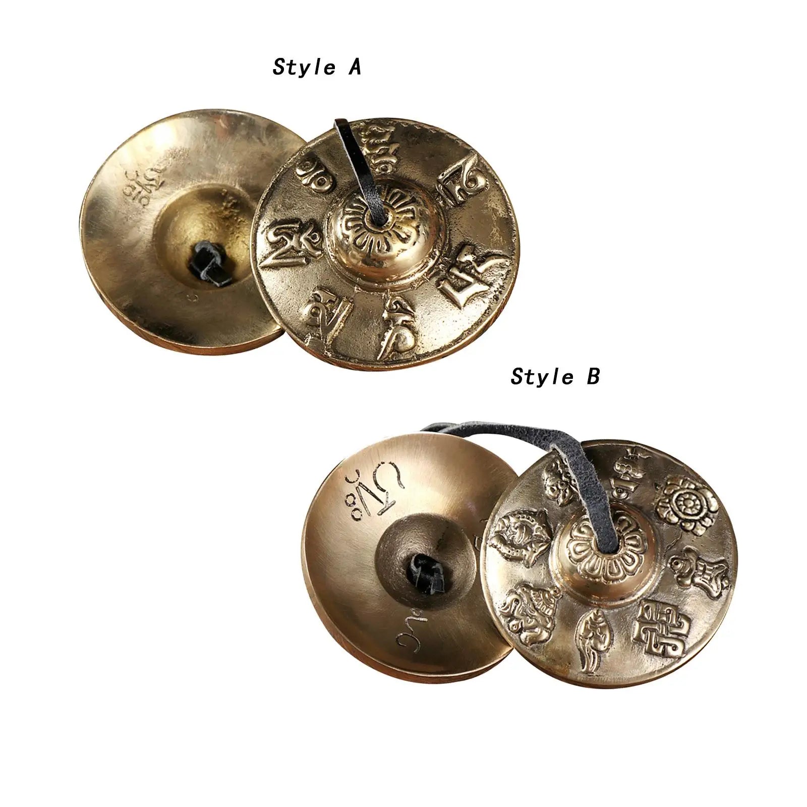 Tibetan Tingsha Cymbals 6.5cm – Meditation & Yoga Chime Bells