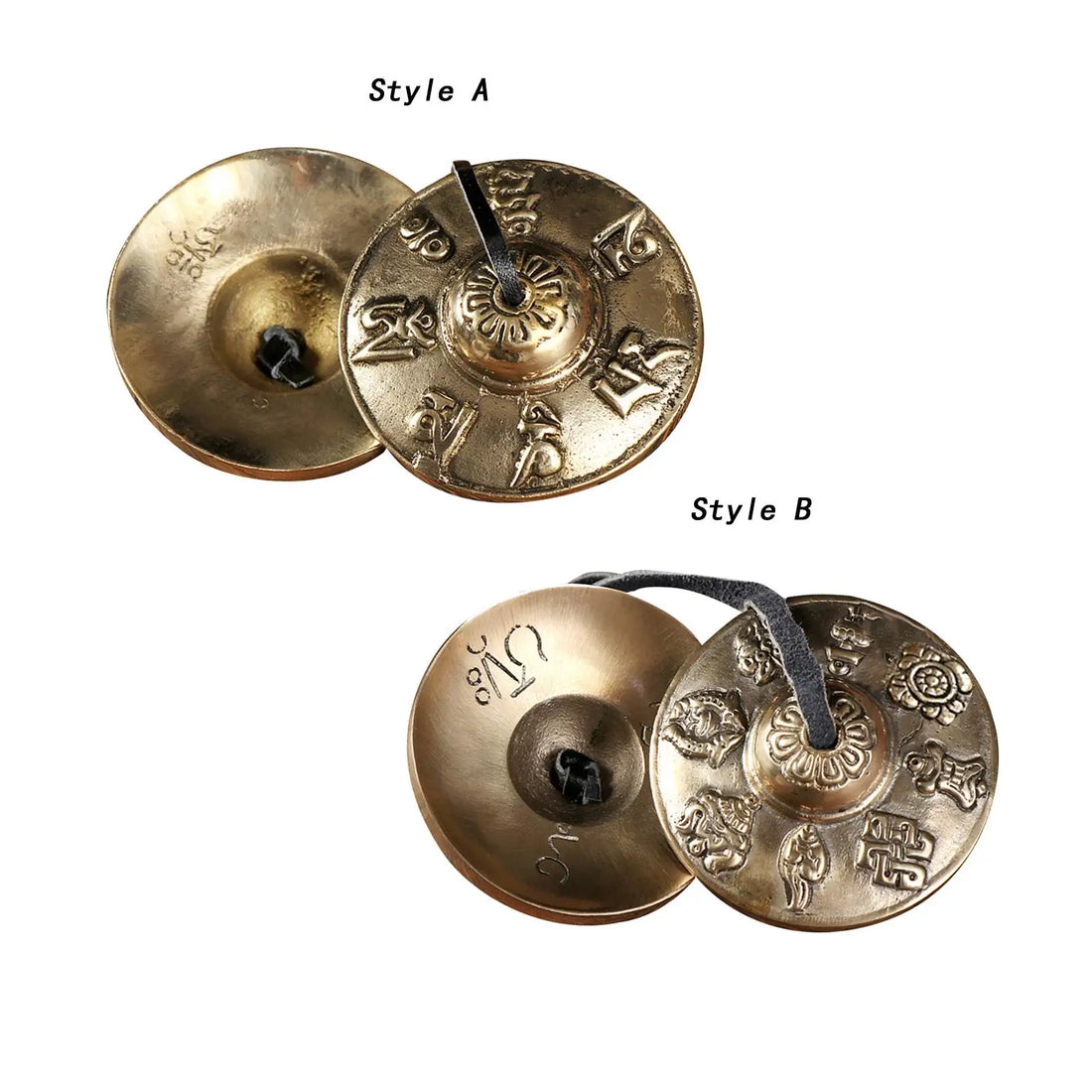 Tibetan Tingsha Cymbals 6.5cm – Meditation & Yoga Chime Bells