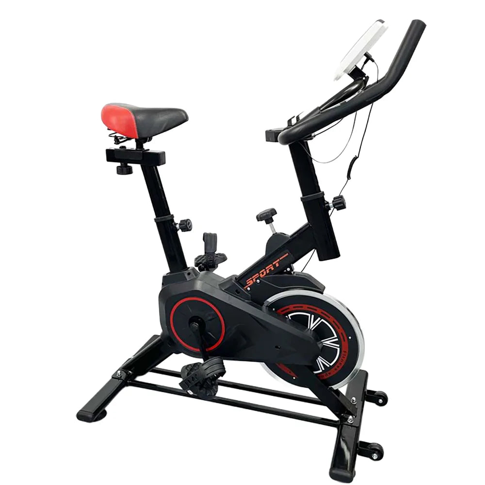 Silent Indoor Spin Bike – Adjustable Home Cardio Cycling Exercise Equipment