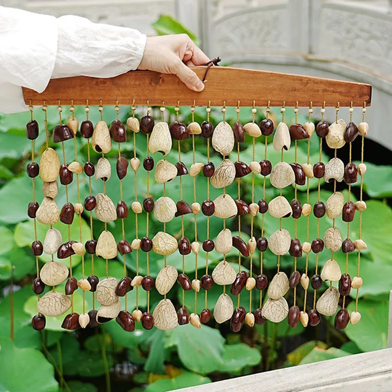 Natural Handbell – Handmade Fruit Shell Meditation & Sound Healing Chime