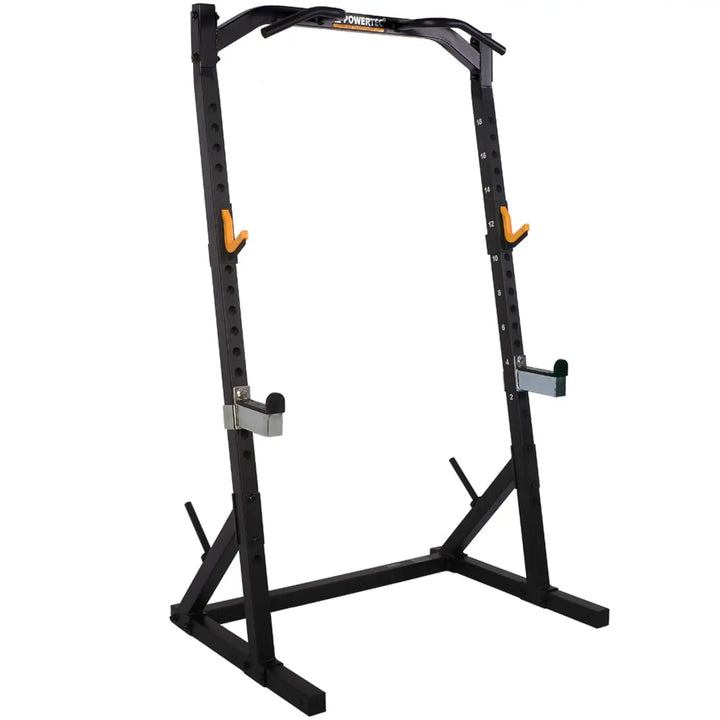 Fitness Half Rack Workbench – Squat Rack & Weight Lifting Home Gym Station