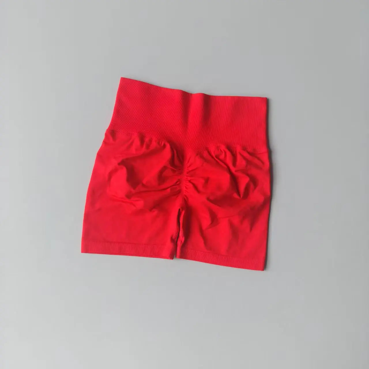 Peach Hip Lifting Sports Shorts – High Waist Slimming Running Shorts