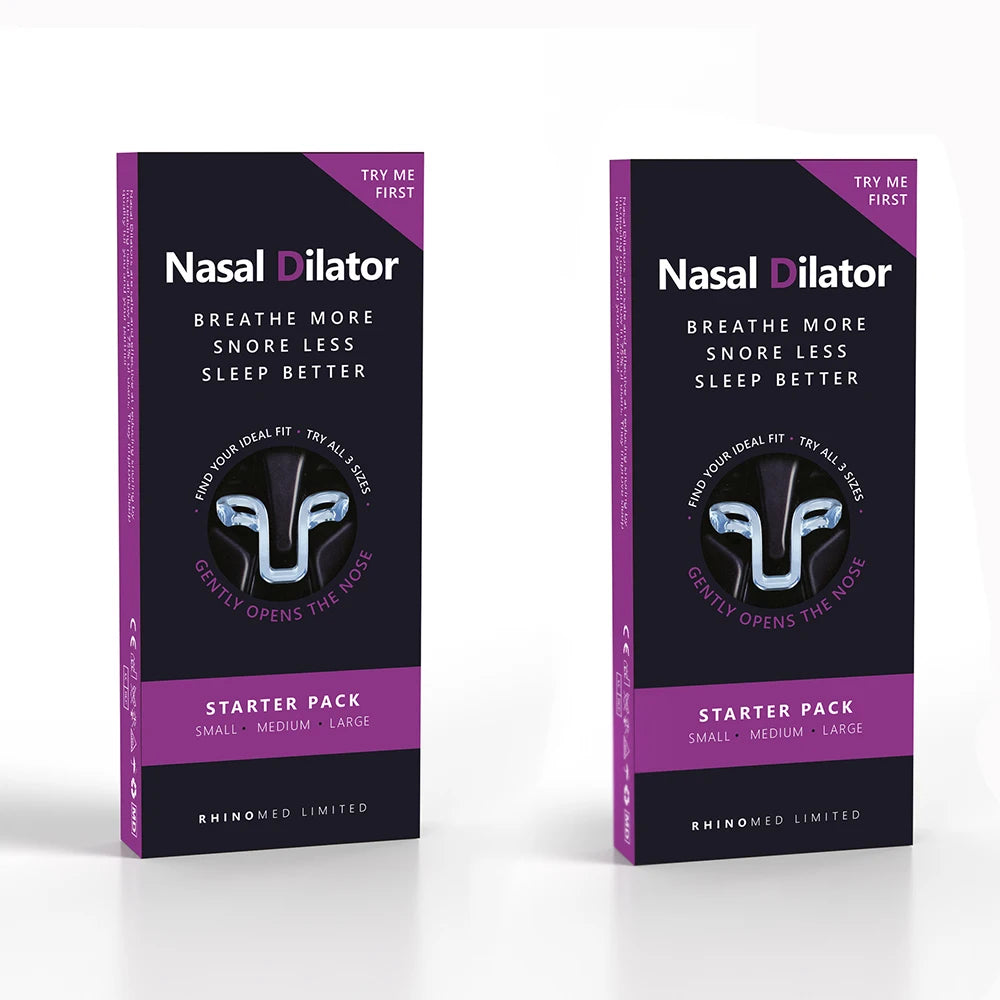 Silicone Anti-Snoring Nose Clip – Nasal Dilator for Better Sleep & Airflow