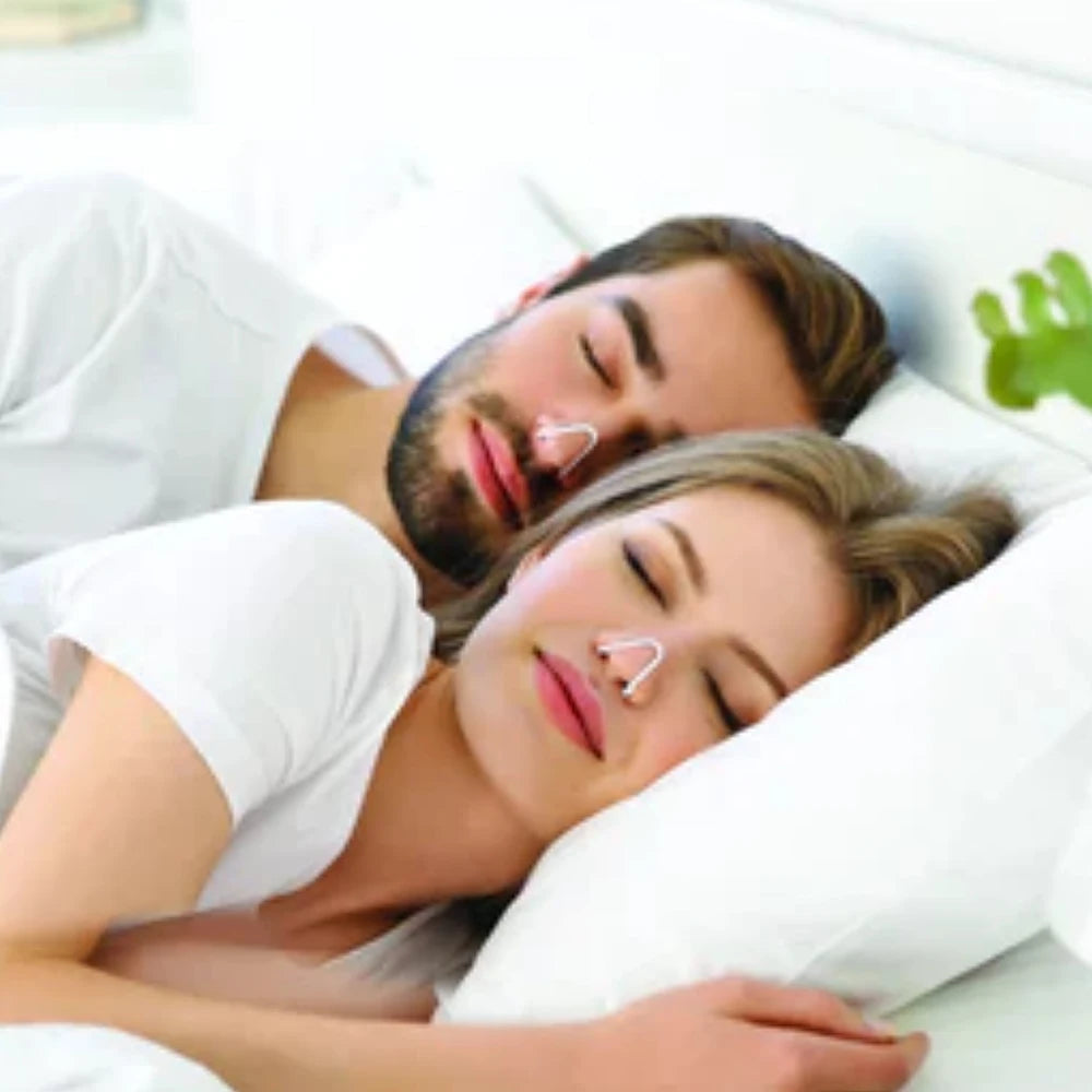 Silicone Nasal Dilator – Anti-Snoring Nose Clip for Better Breathing & Sleep