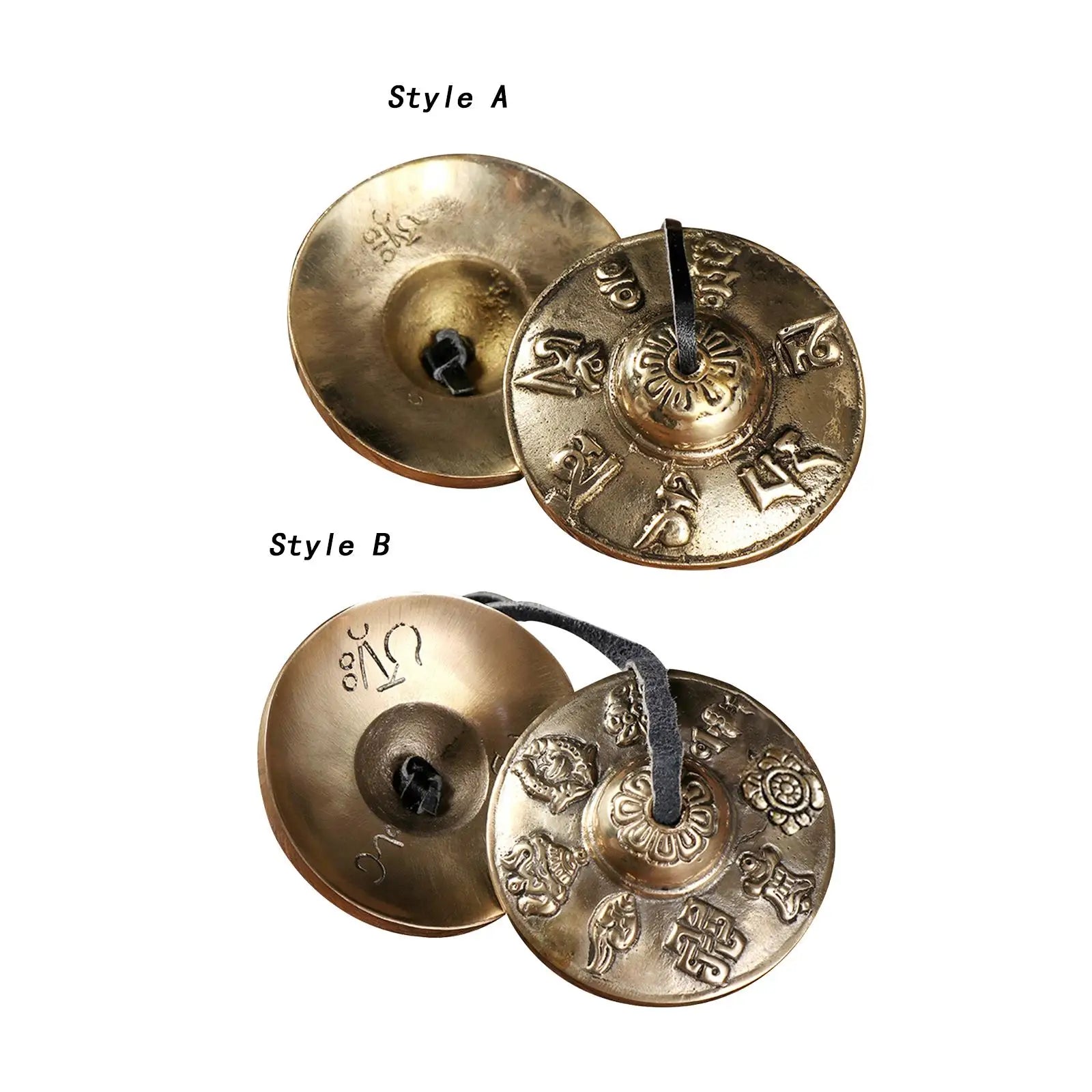 Tibetan Tingsha Cymbals 6.5cm – Meditation & Yoga Chime Bells