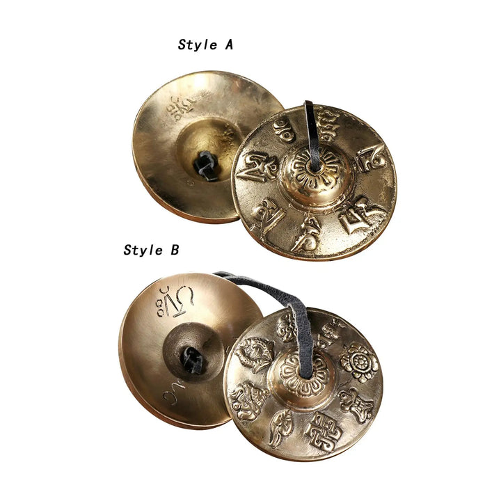 Tibetan Tingsha Cymbals 6.5cm – Meditation & Yoga Chime Bells