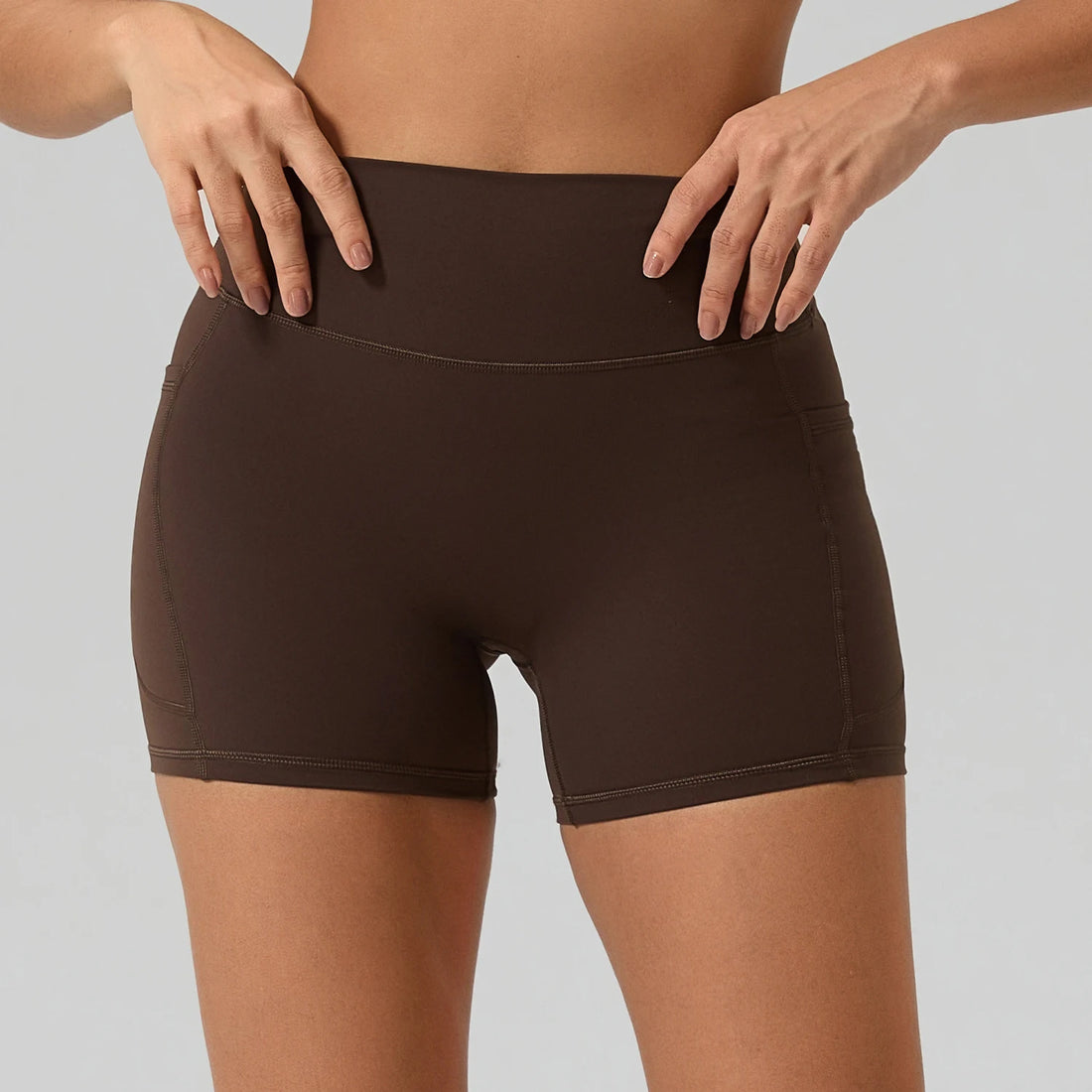 Hearuisavy Women’s Sports Shorts – Quick-Dry Gym & Running Shorts with Pockets