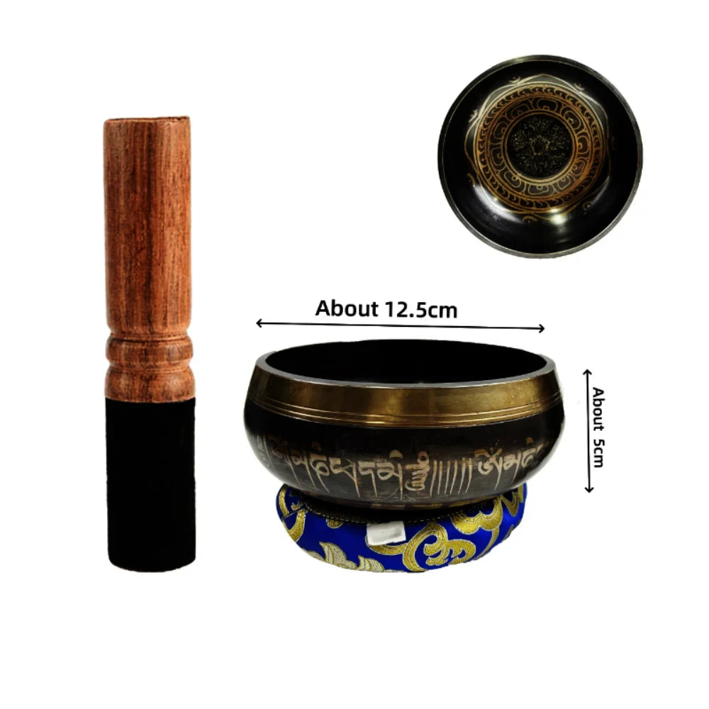 Tibetan Singing Bowl Set – Meditation & Chakra Healing Bowl (8.5–20cm)