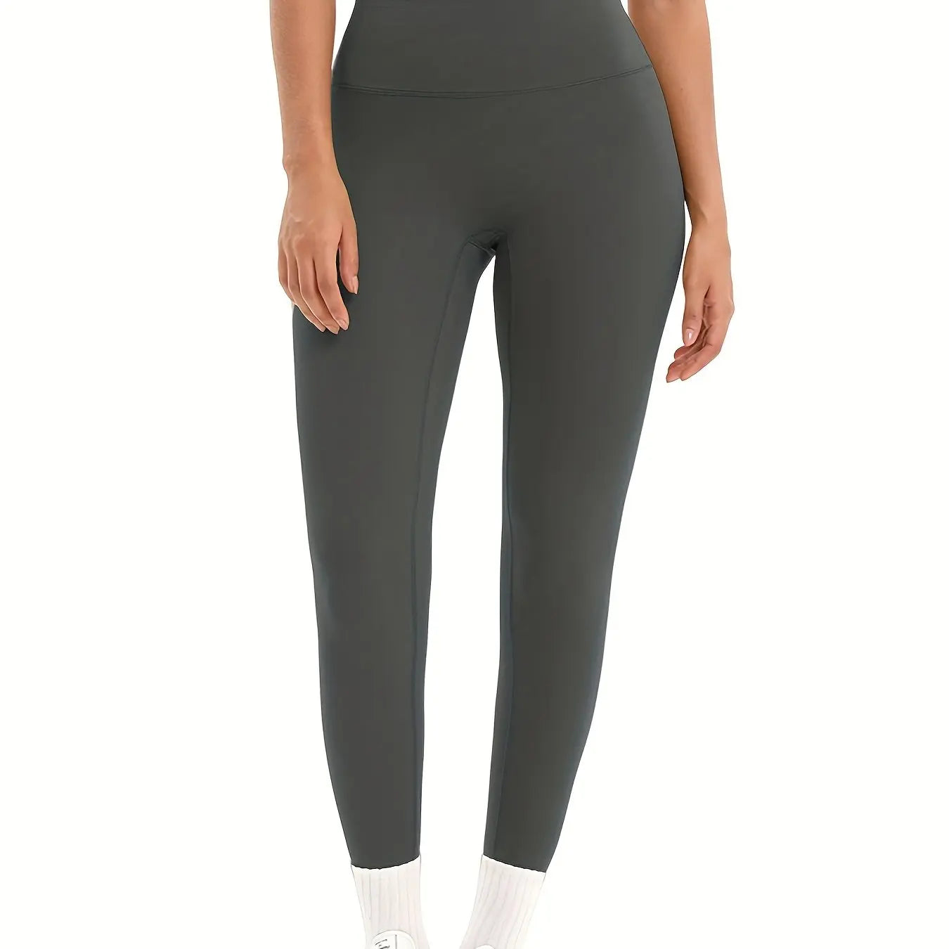 High Waist Yoga Leggings – Women’s Fitness & Running Workout Pants