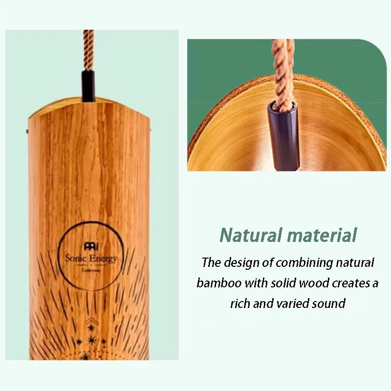 Bamboo Chord Wind Chime – Meditation Sound Healing & Courtyard Wind Bell