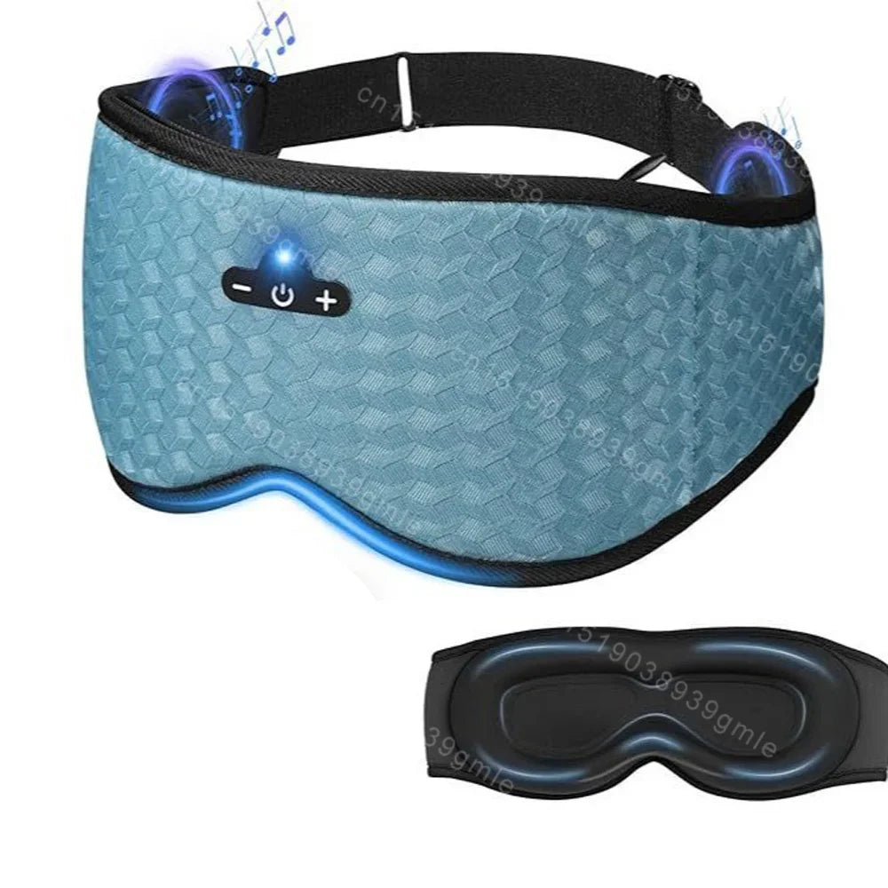 3D Bluetooth Sleep Mask Headphones – Wireless Blackout Eye Mask