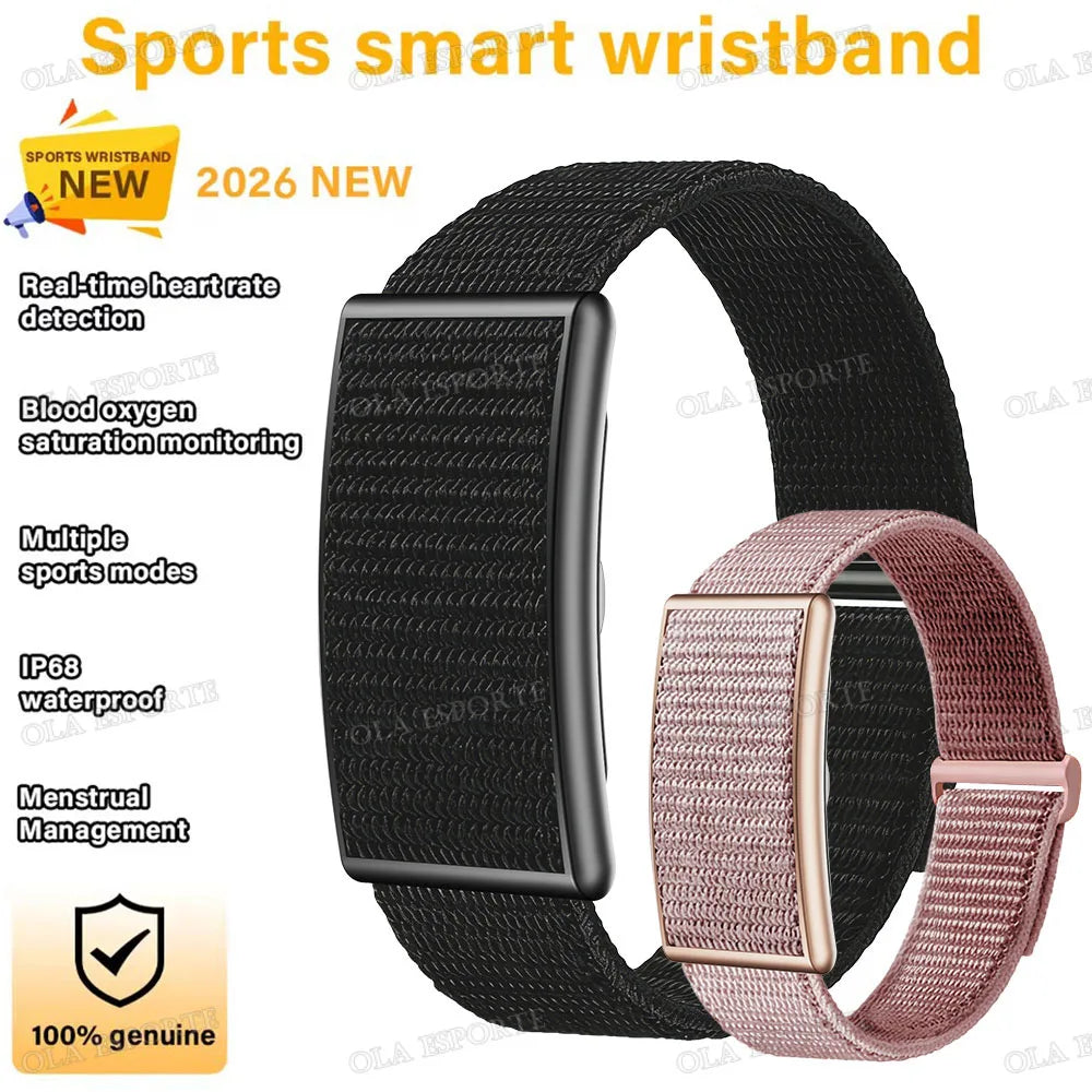 2026 Sport Fitness Tracker Smart Bracelet – Heart Rate & Sleep Monitor