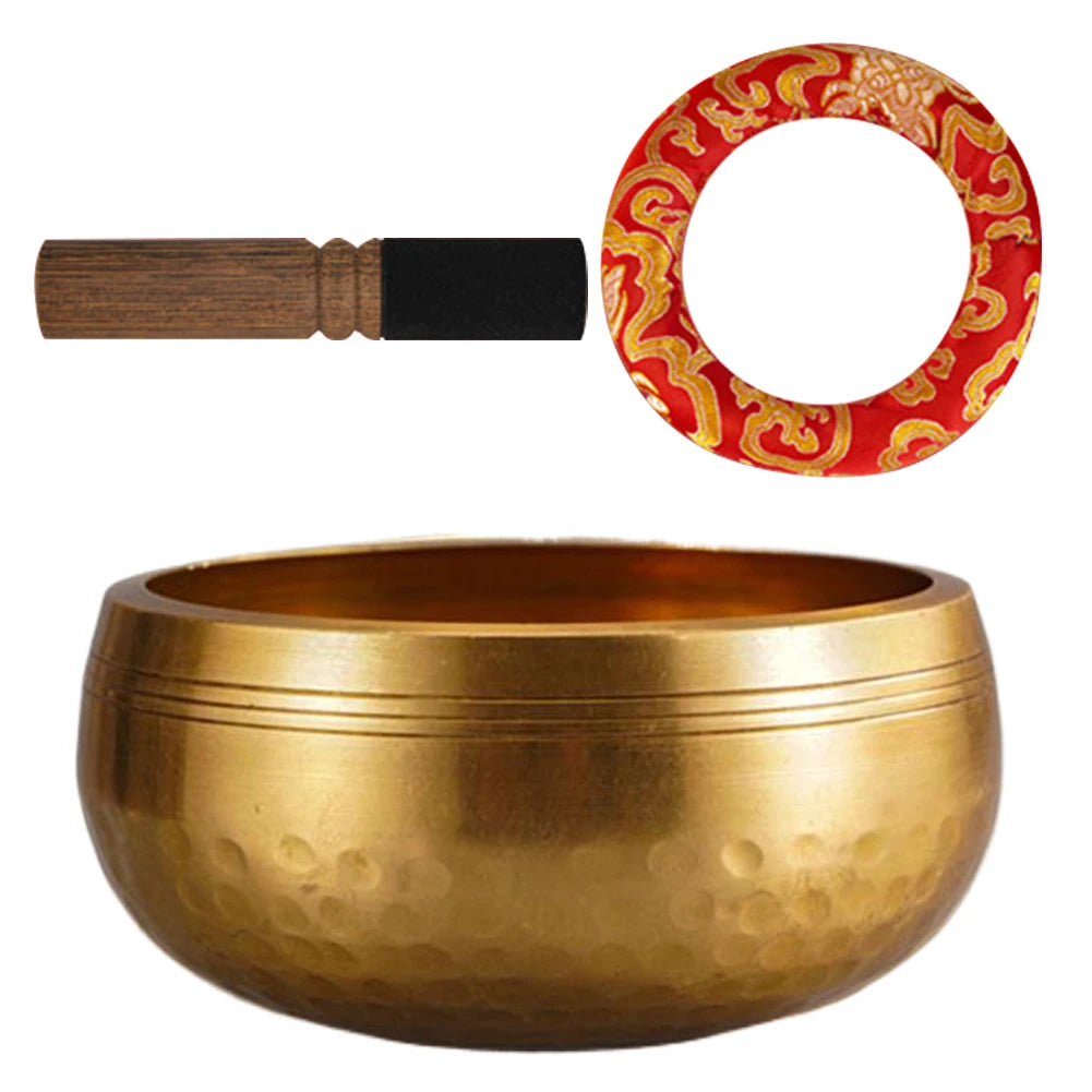 Tibetan Singing Bowl Set – Meditation Sound Bowl for Yoga & Chakra Healing