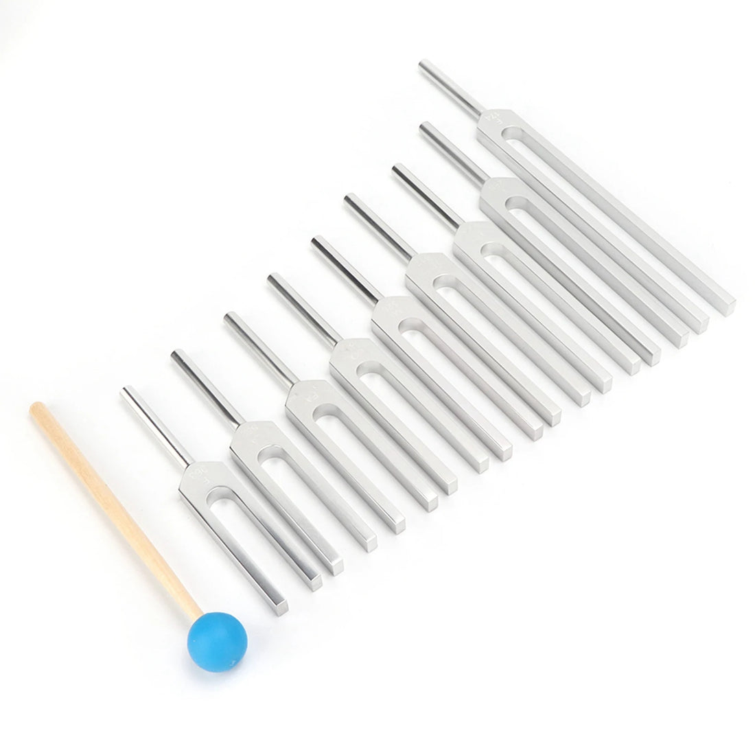 Aluminum Alloy Tuning Fork Set – Chakra Healing & Meditation Therapy