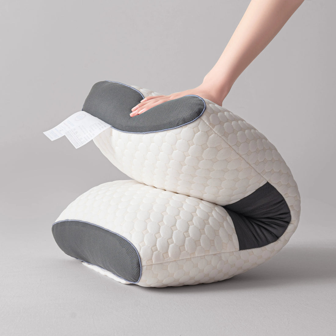 2PCS Massage Neck Pillow Set – Ergonomic Orthopedic Contour Support