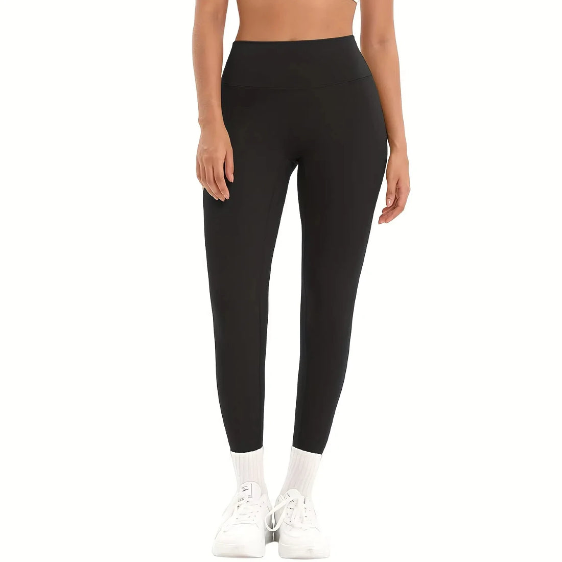 High Waist Yoga Leggings – Women’s Fitness & Running Workout Pants